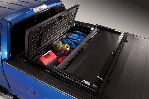 put plywood in truck metal tool box|tool box installation on truck.